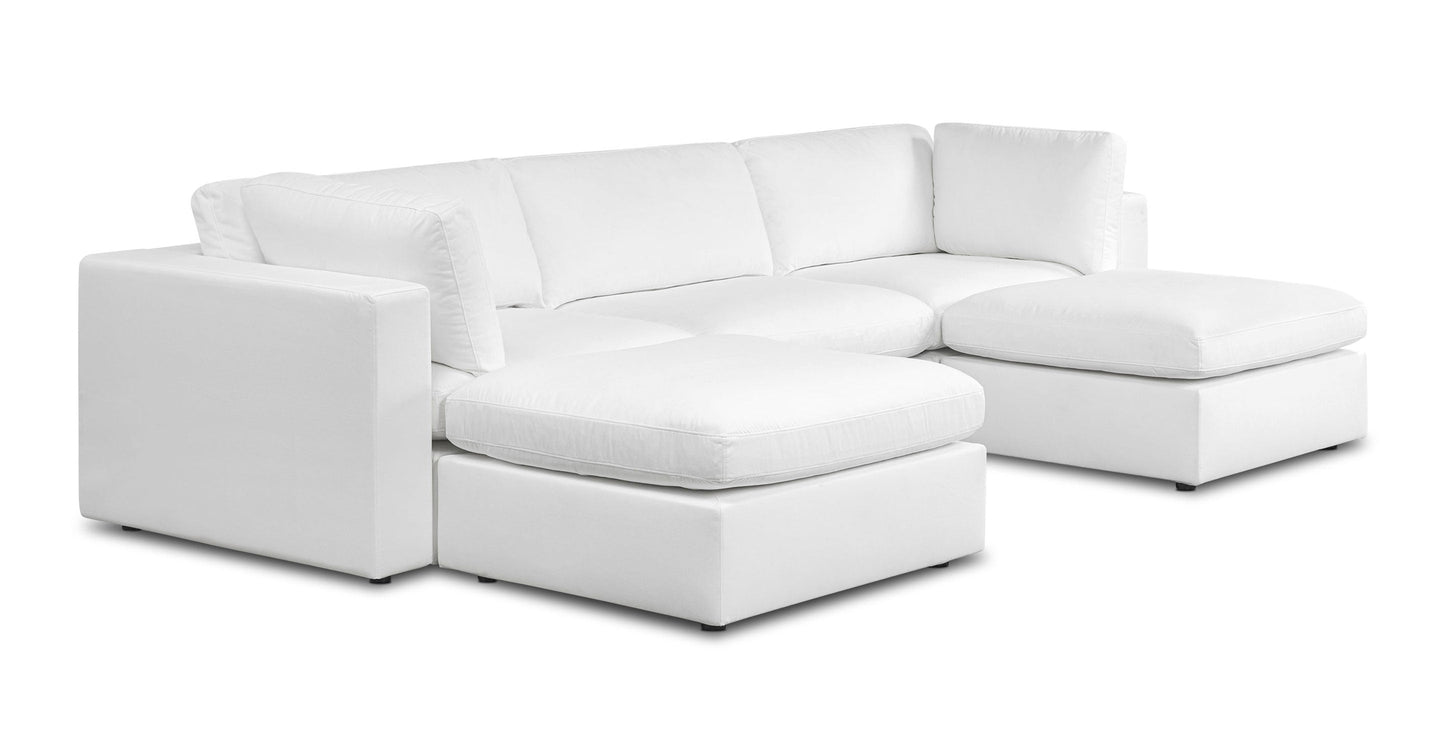 Divano componibile a 5 posti Vari Modular Double Chaise