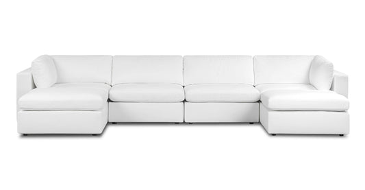 Divano componibile a 6 posti Vari Modular Double Chaise