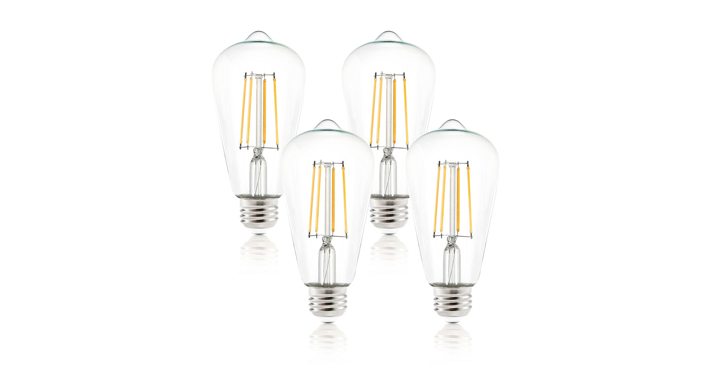 Lampadina a filamento LED Aquella ST21 Shape