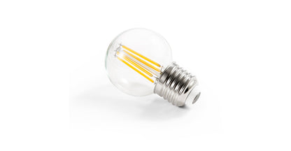 Lampadina a filamento LED trasparente Koby G16.5