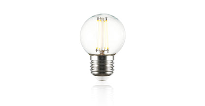 Lampadina a filamento LED trasparente Koby G16.5