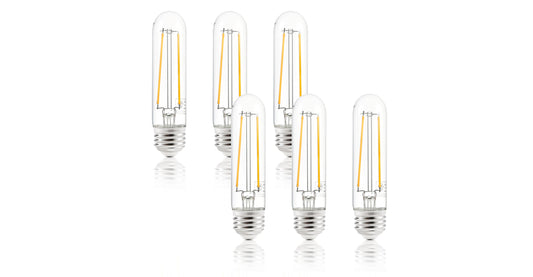 Lampadine a filamento LED trasparenti Sovana T10 / 4.9
