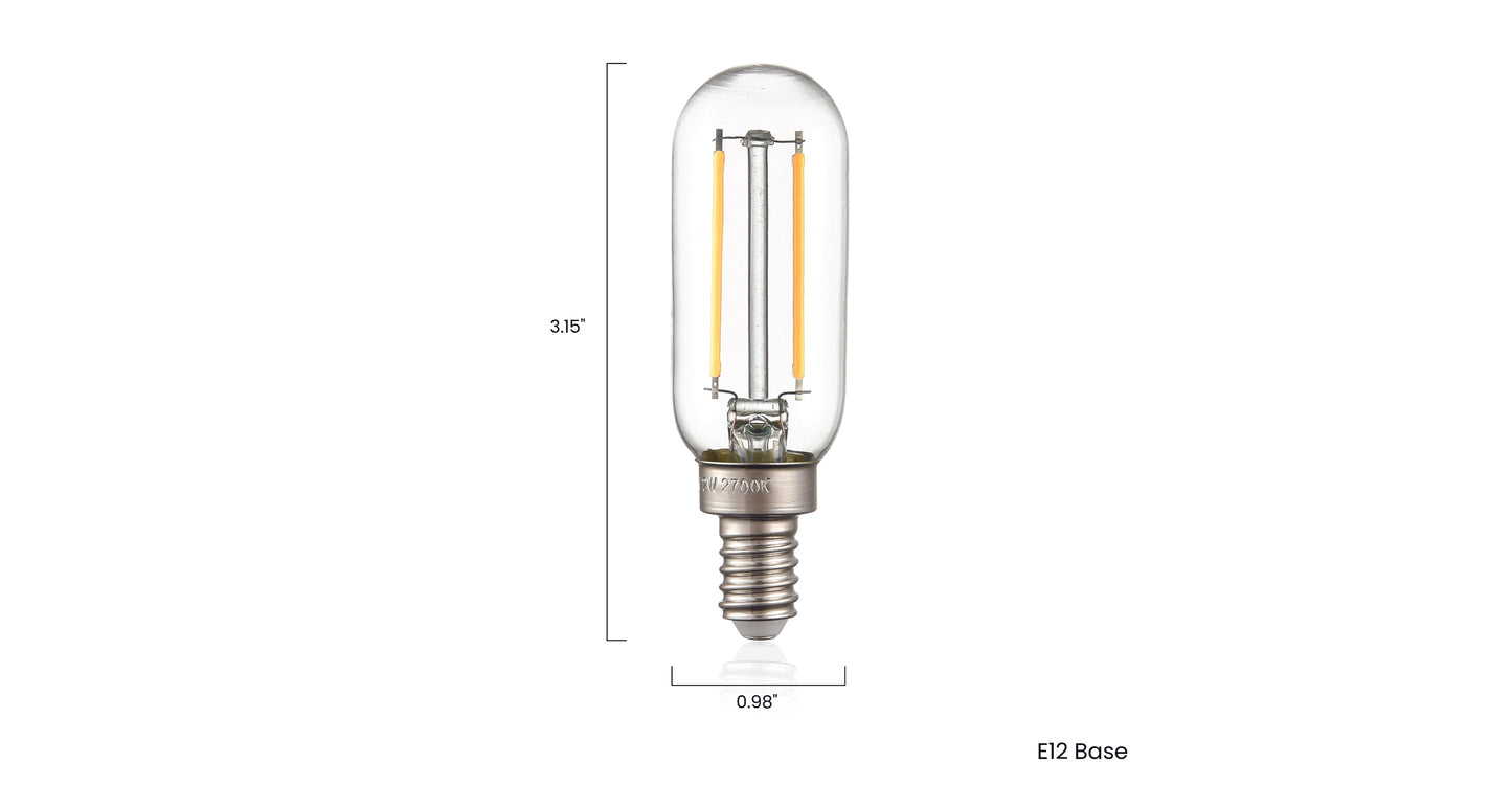 Lampadina a filamento LED T8 dimmerabile Tabby