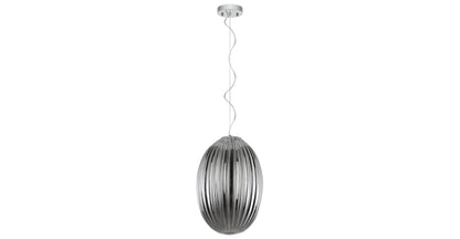 Lampada a sospensione in vetro Opal 12