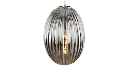 Lampada a sospensione in vetro Opal 12