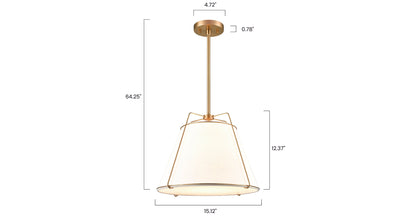 Lampadario Lise 15