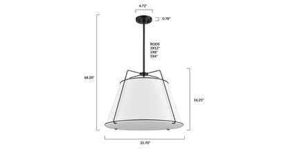Lampadario Lise 22
