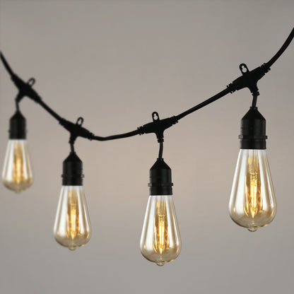 Lampadina a filamento vintage LED ambrata Holland ST21