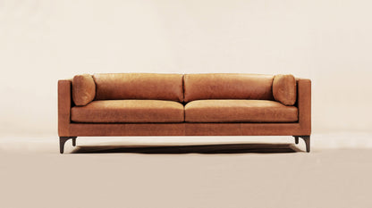 Divano in pelle Argan