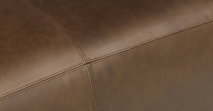 Pouf in pelle Denver